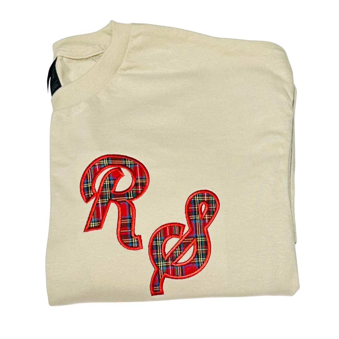 Christmas Plaid Monogram