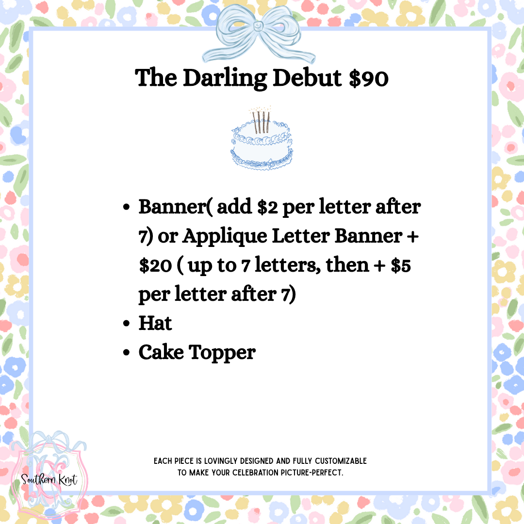 THE DARLING DEBUT