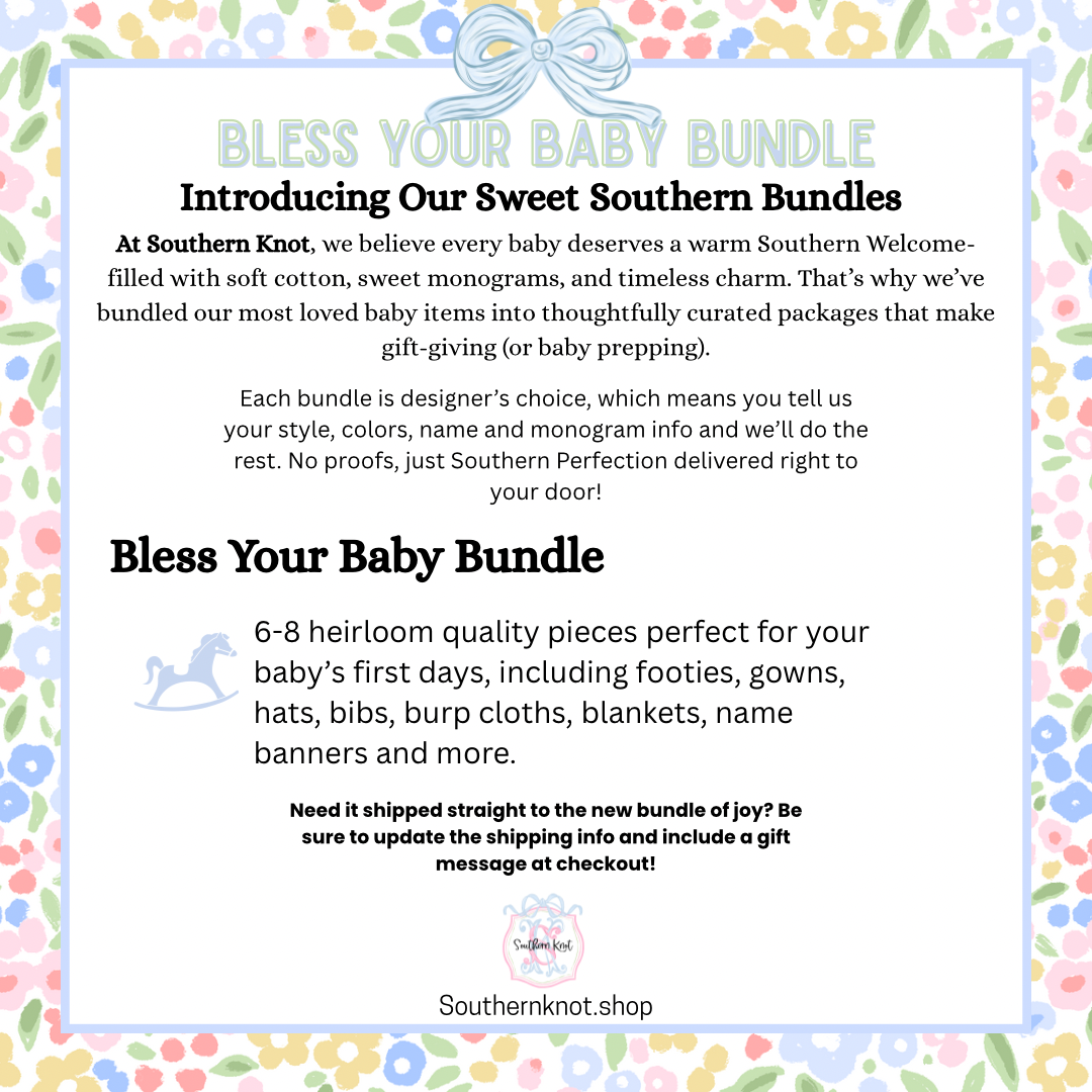 Bless Your Baby Bundle