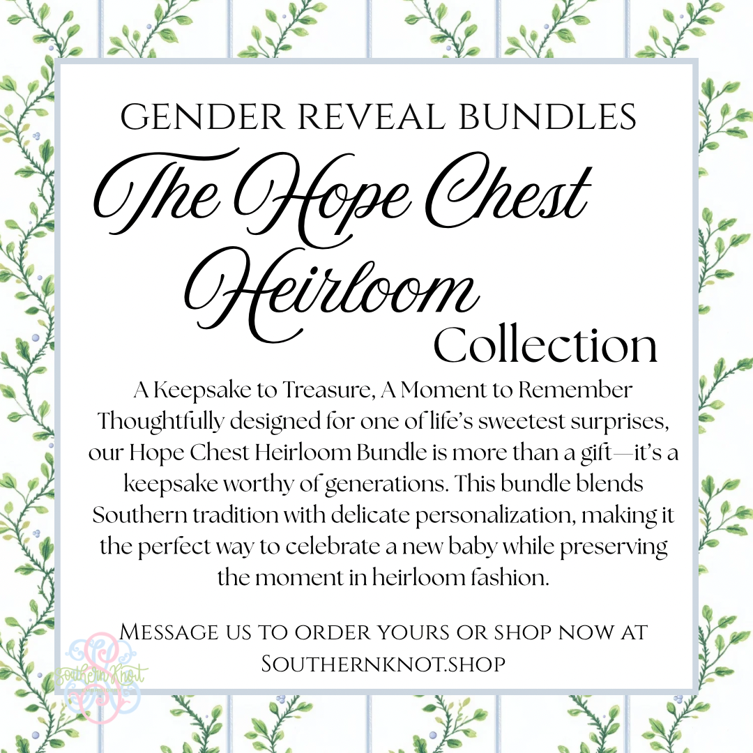 GENDER REVEAL - The Hope Chest Collection