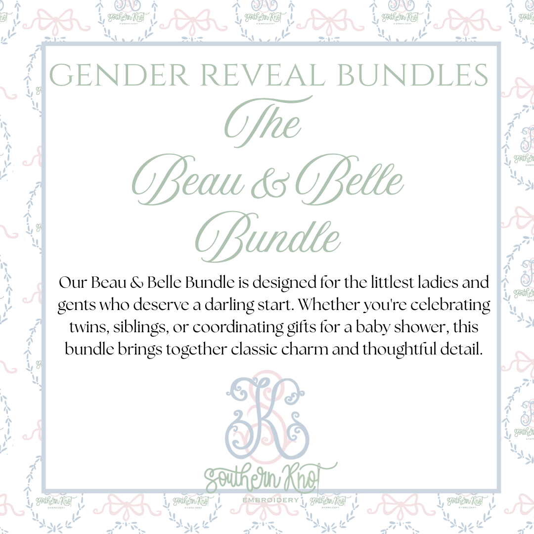 GENDER REVEAL - THE BEAU & BELLE COLLECTION