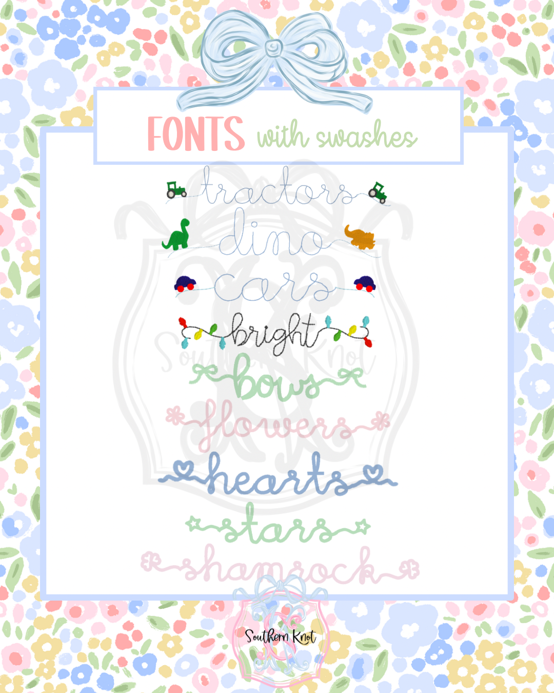 EMBROIDERY FONT ALBUM
