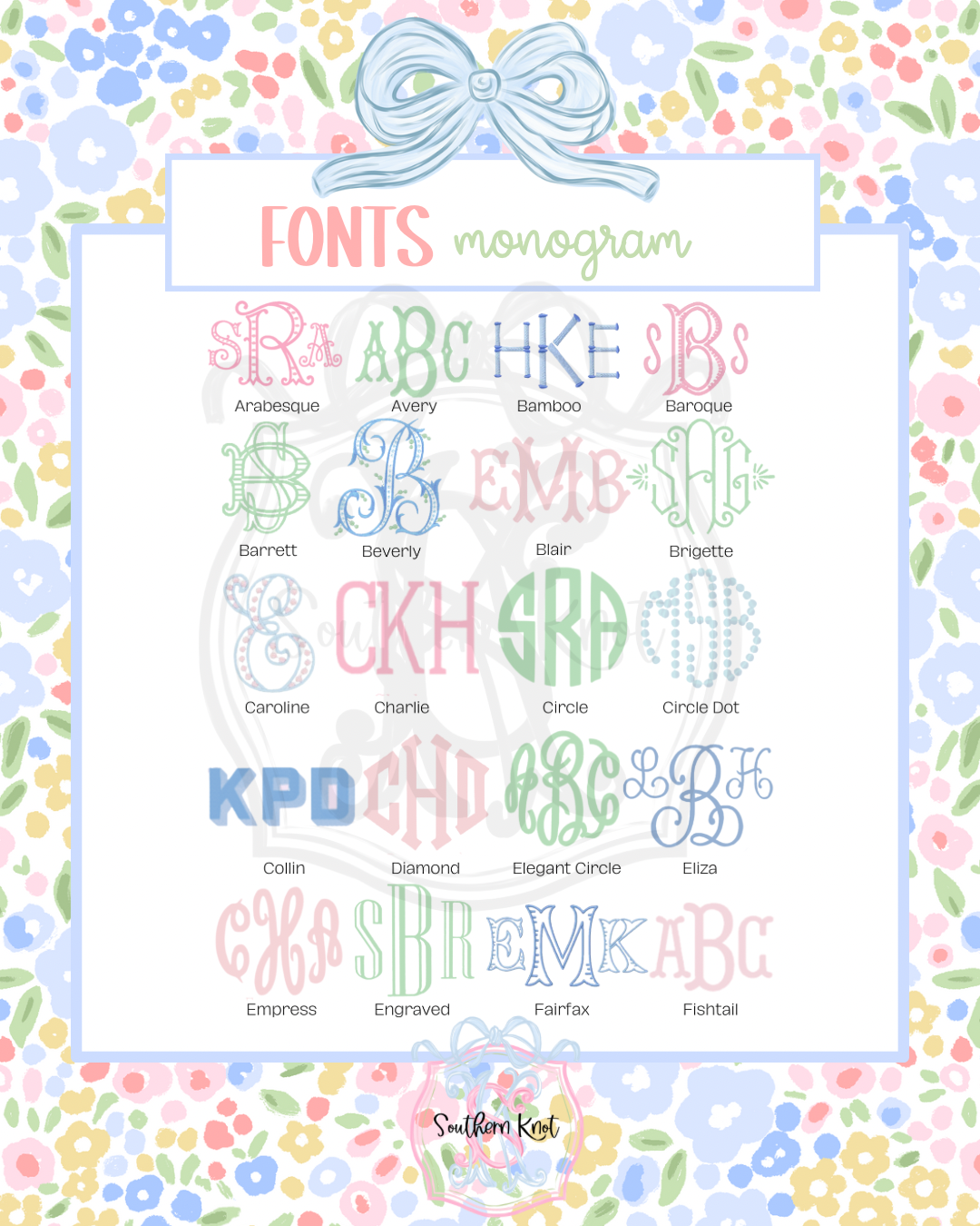 EMBROIDERY FONT ALBUM