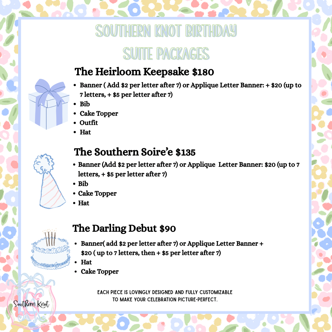 Birthday Suite Bundle