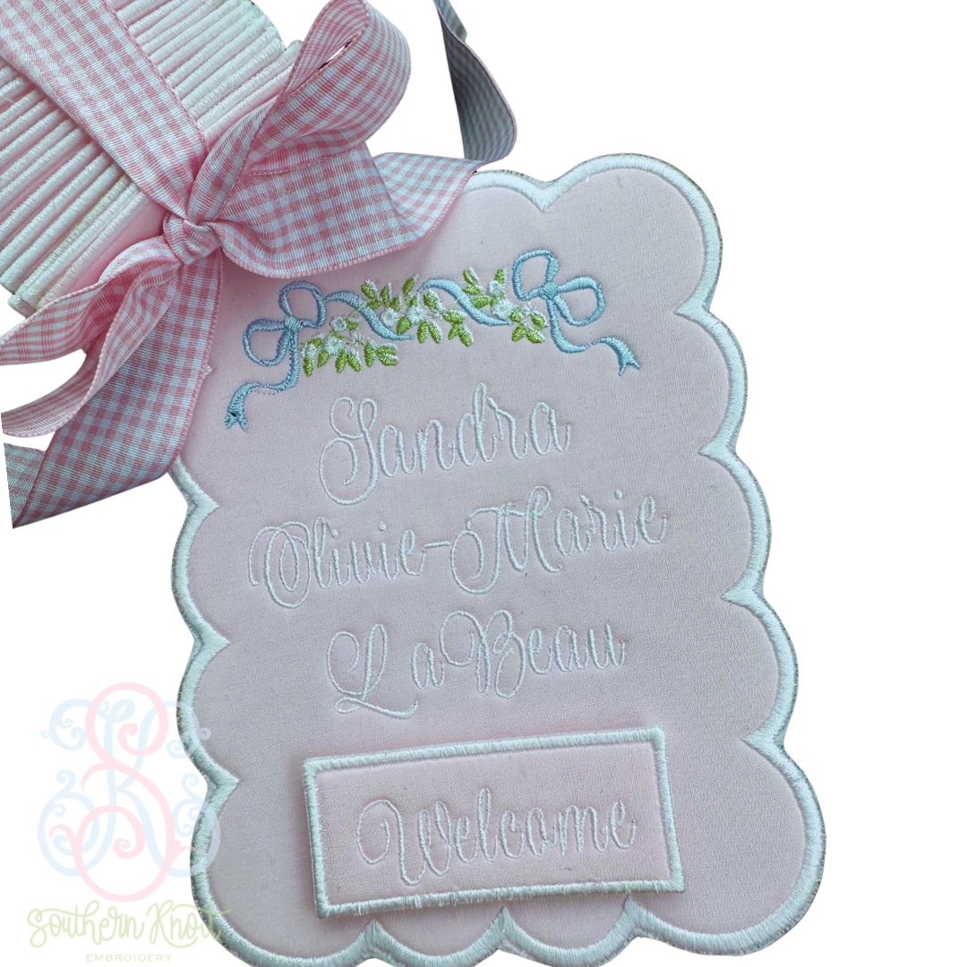 Milestone Card with Interchangeable Months