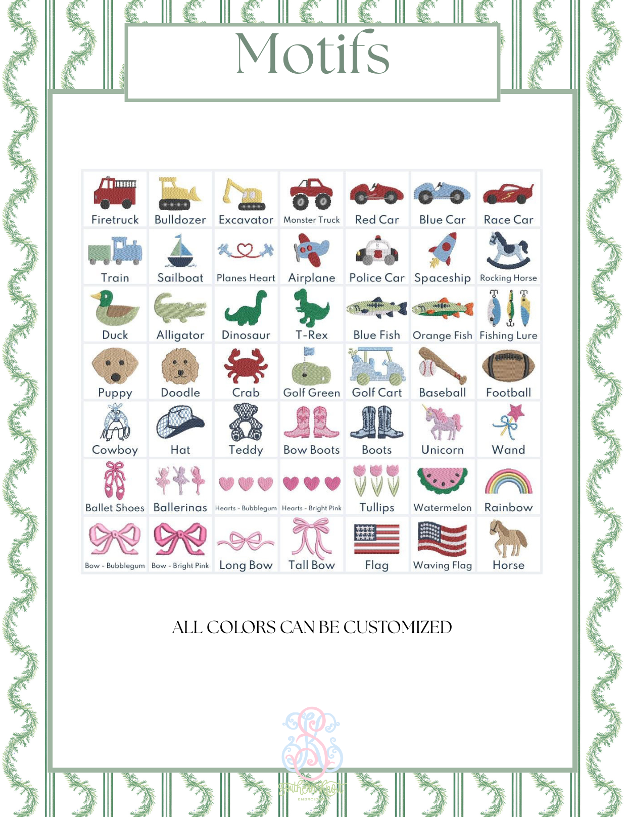 EMBROIDERY FONT, THREAD & FABRIC ALBUM