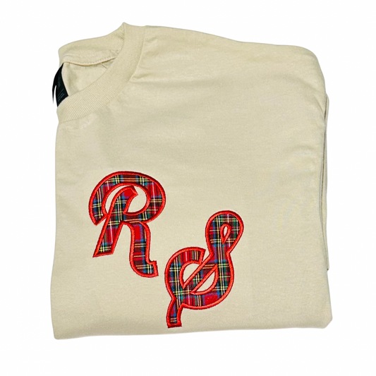 Christmas Plaid Monogram