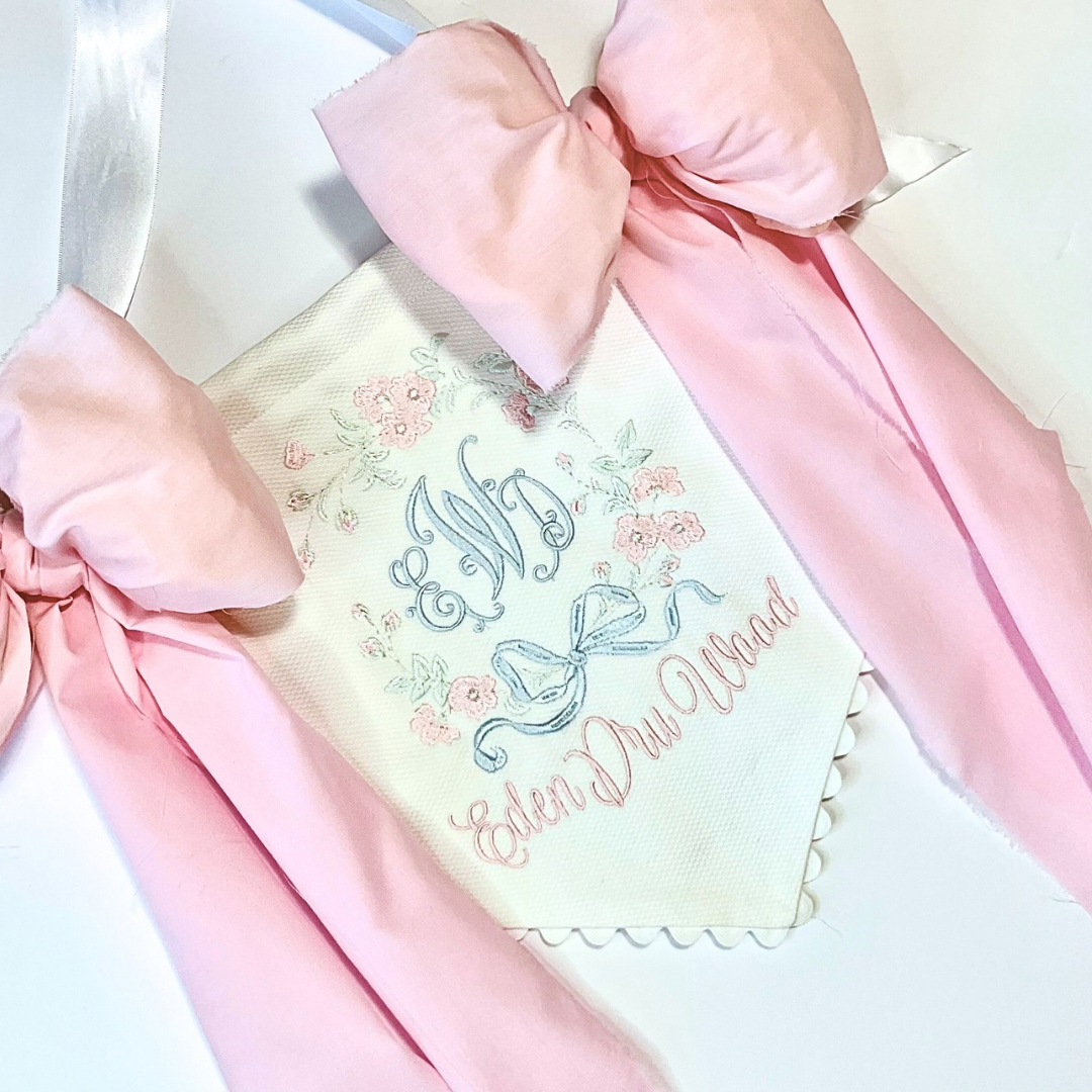 Newborn Announcement - Heirloom Banner