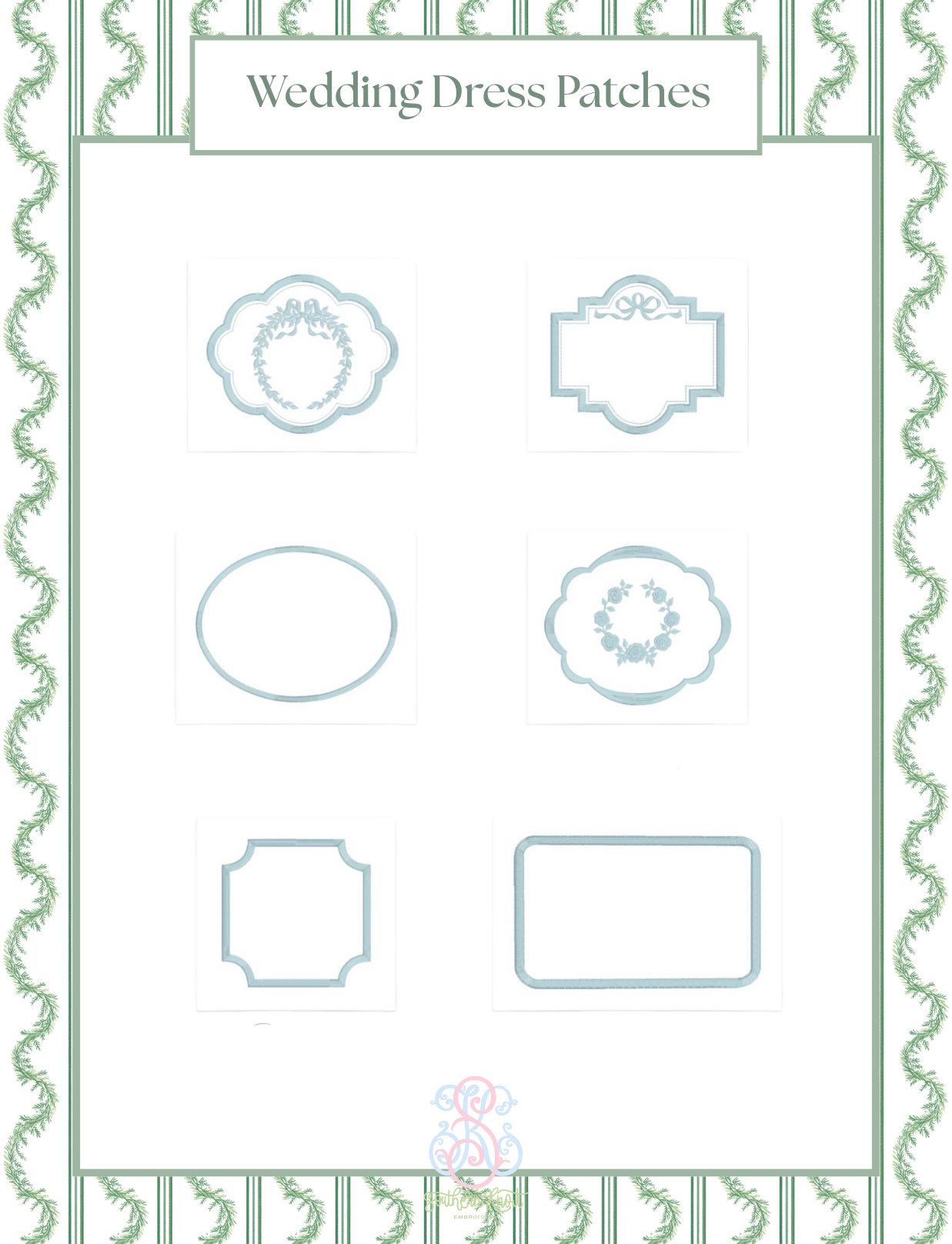 EMBROIDERY FONT, THREAD & FABRIC ALBUM