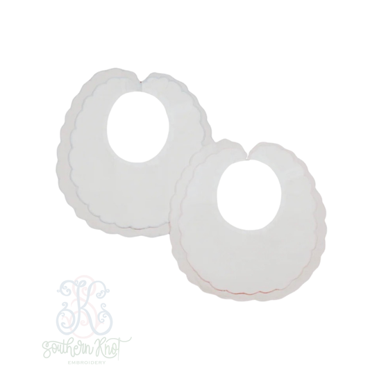 Scalloped Heirloom Bib
