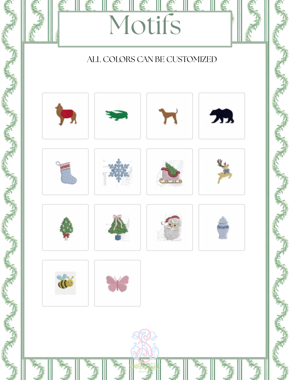 EMBROIDERY FONT, THREAD & FABRIC ALBUM