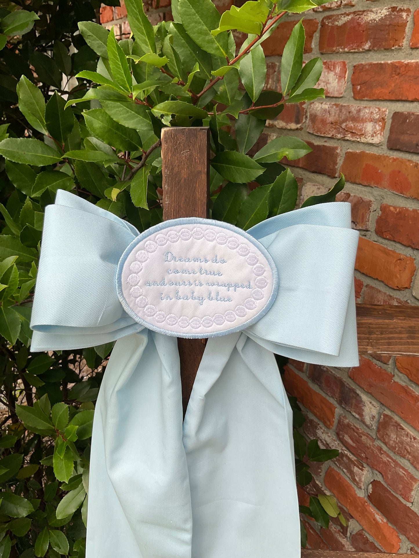Newborn Swaddle Bow