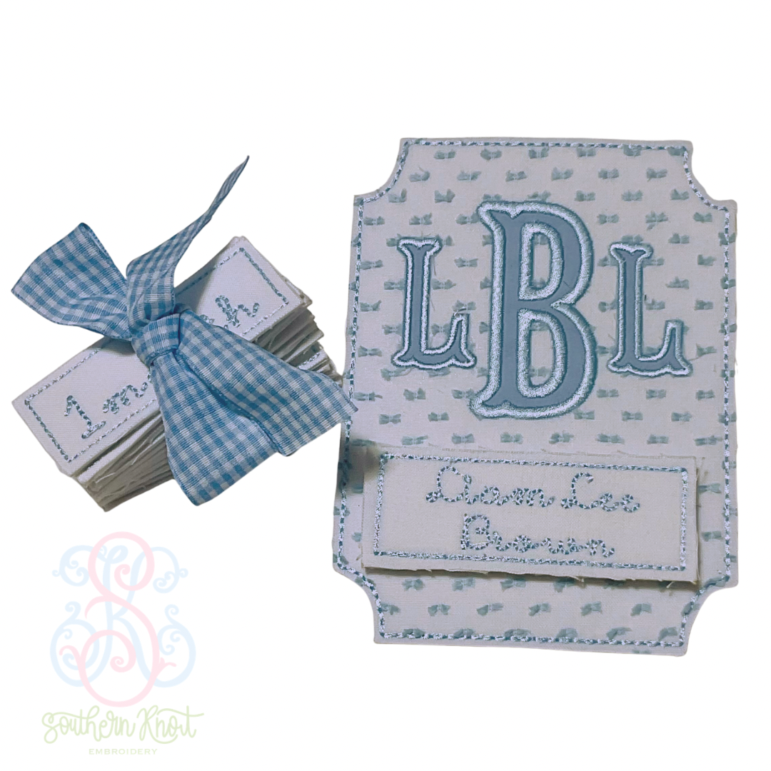 Milestone Card with Interchangeable Months