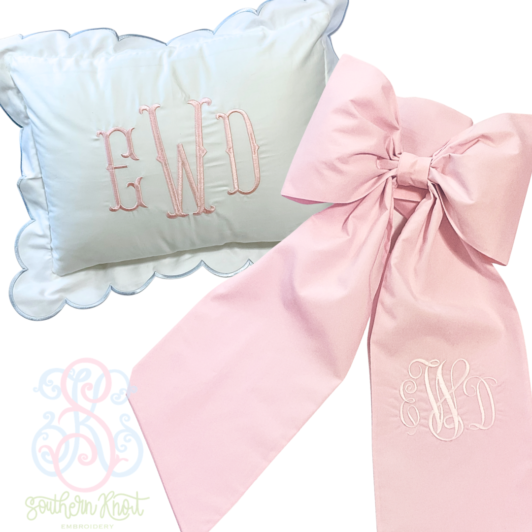 SCALLOPED EDGE PILLOW SHAM