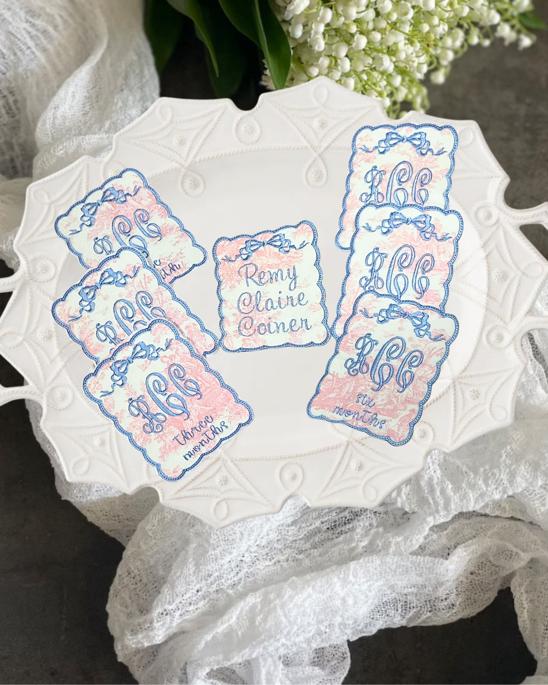 Milestone Card with Interchangeable Months