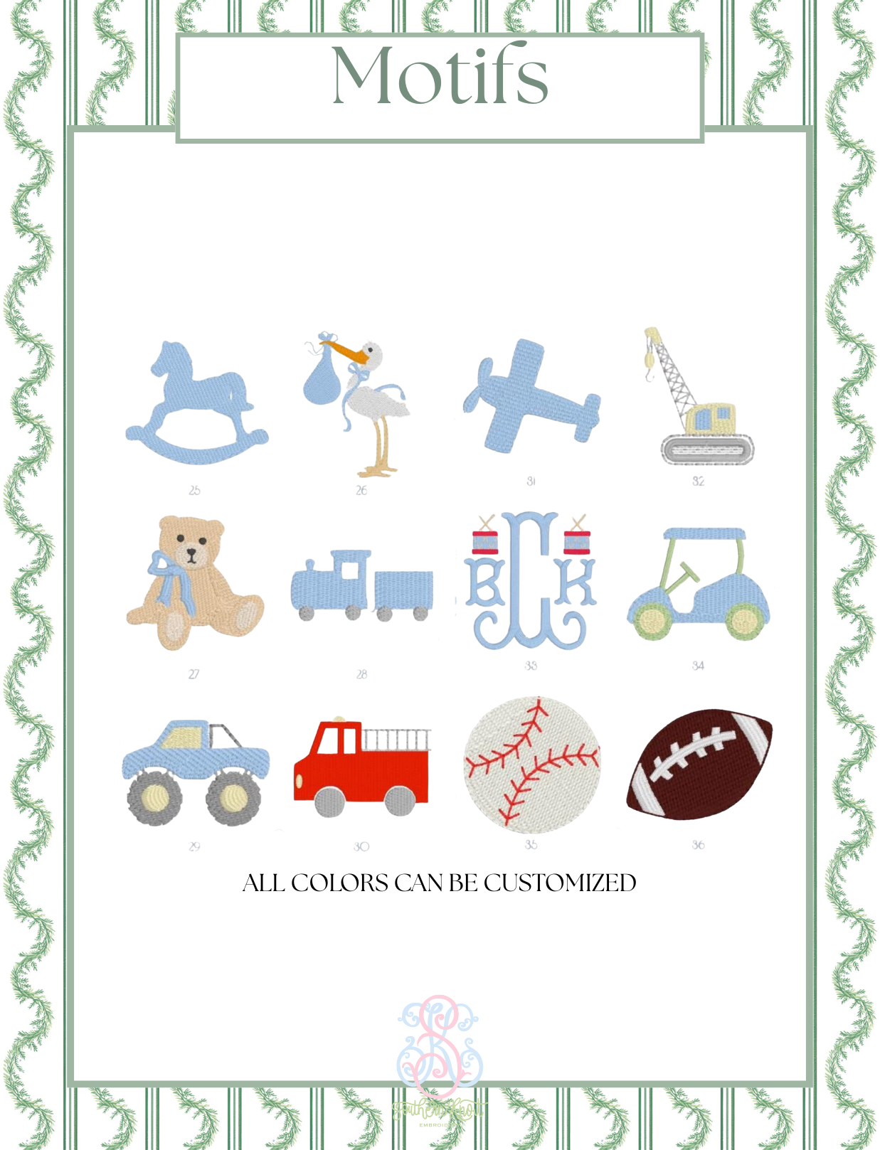 EMBROIDERY FONT, THREAD & FABRIC ALBUM