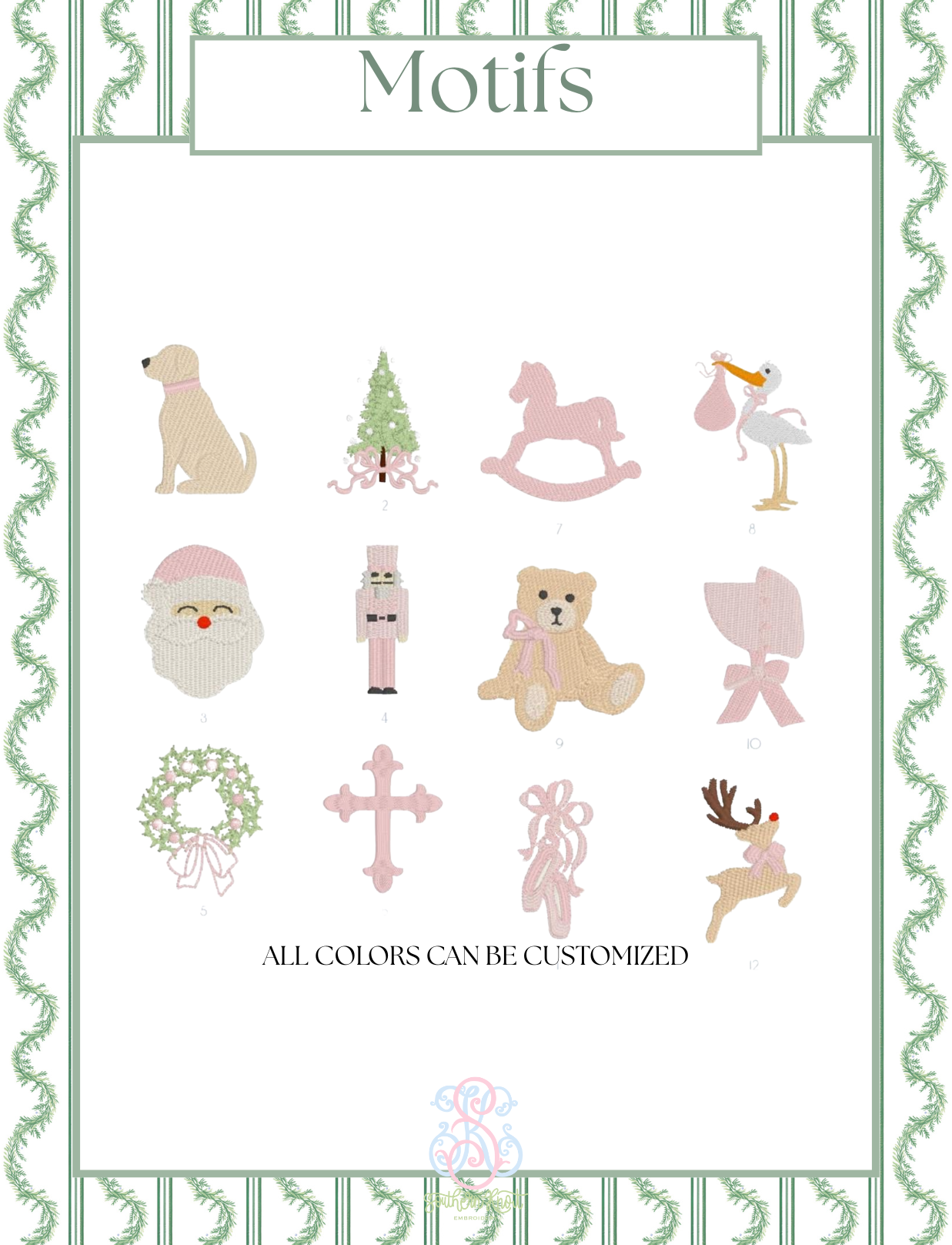 EMBROIDERY FONT, THREAD & FABRIC ALBUM