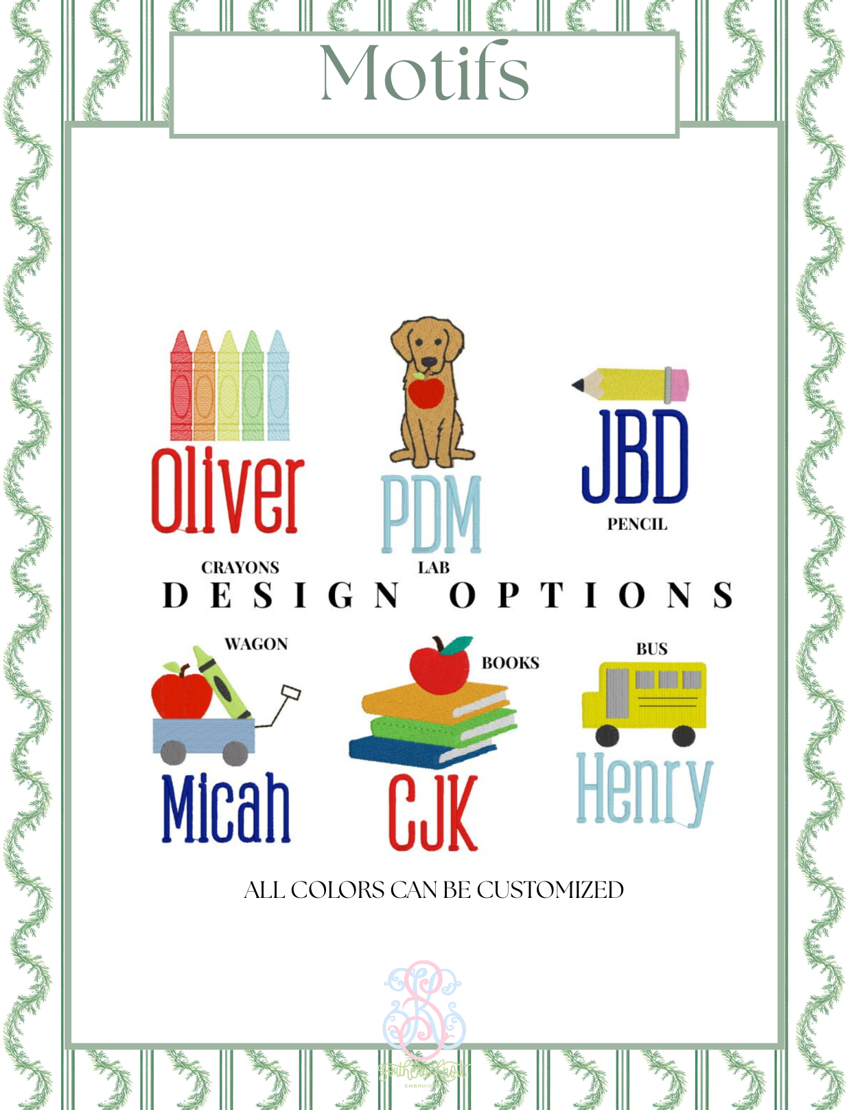 EMBROIDERY FONT, THREAD & FABRIC ALBUM