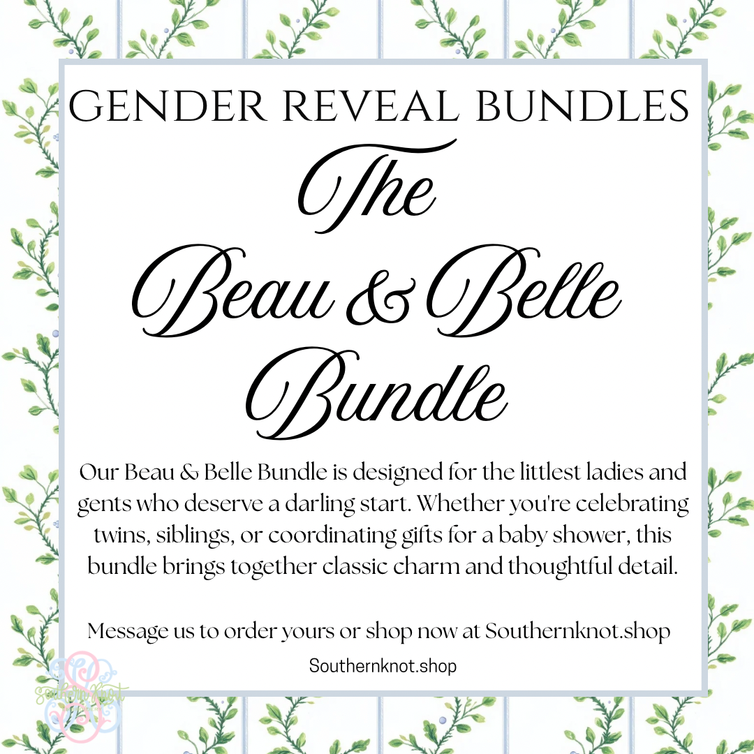 GENDER REVEAL - THE BEAU & BELLE COLLECTION