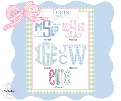 EMBROIDERY FONT ALBUM