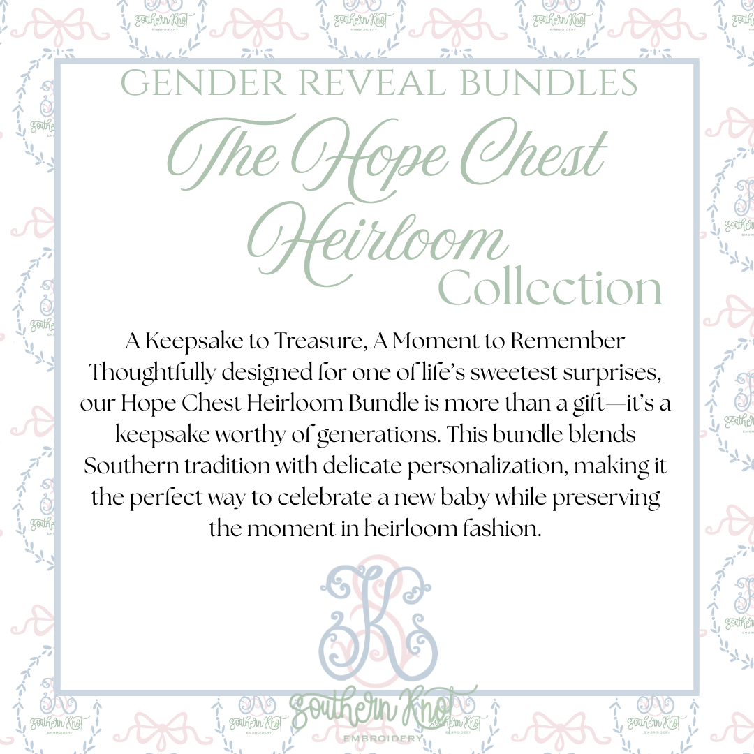 GENDER REVEAL - The Hope Chest Collection