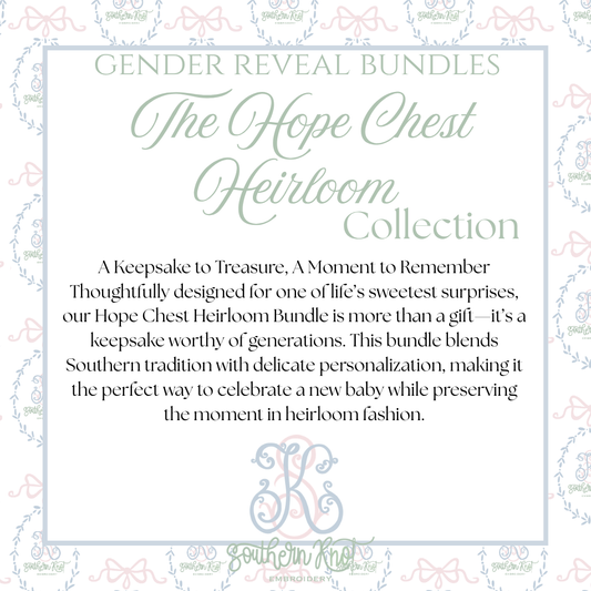 GENDER REVEAL - The Hope Chest Collection